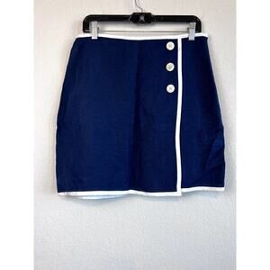 Chic Loft Navy & White Nautical Skirt - Size 6 - New!